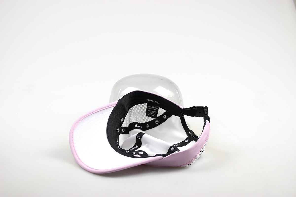 WYN x Fractel LTD Cap - Pink/White