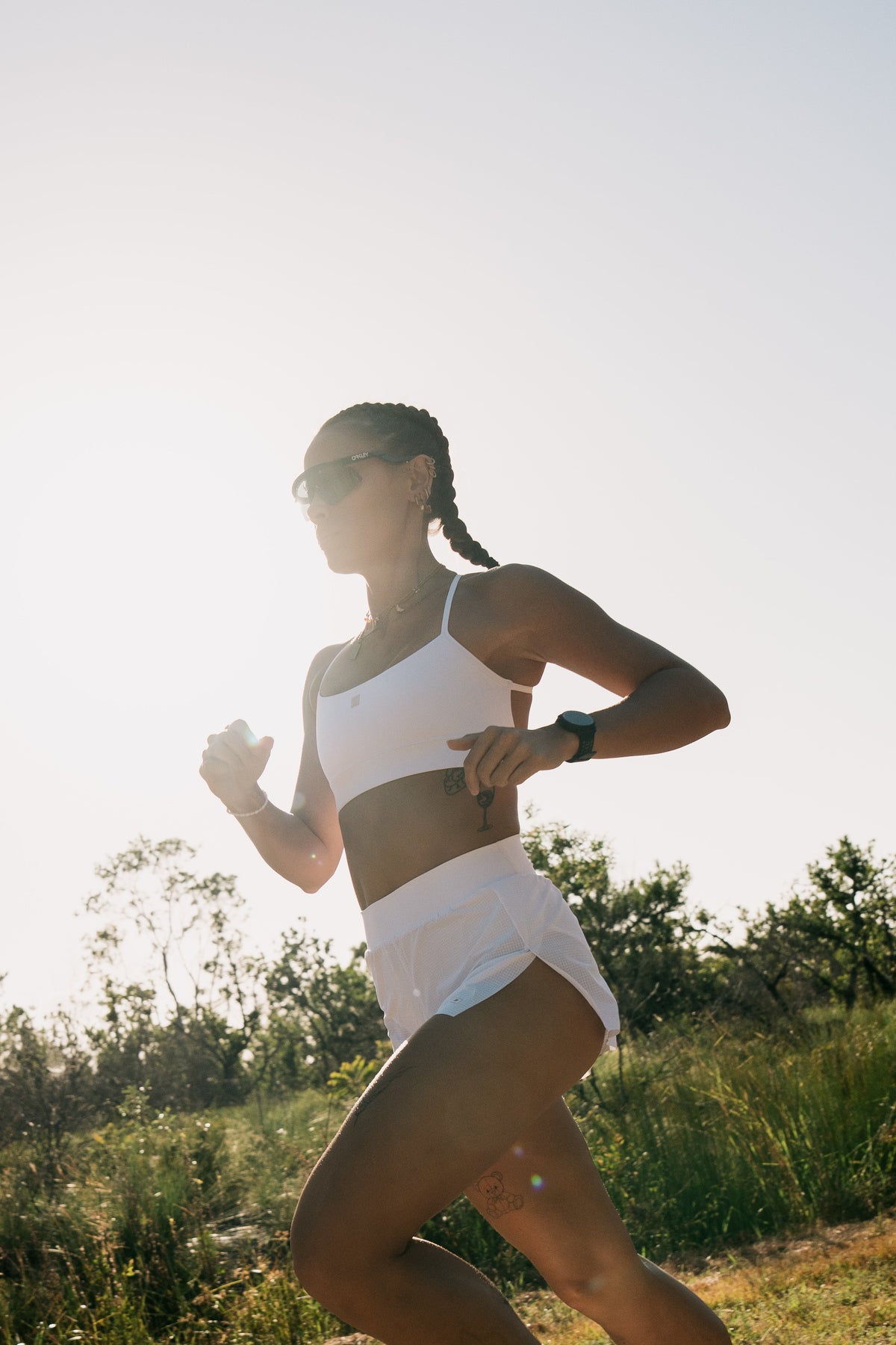 Women's Pace Short (3") - White