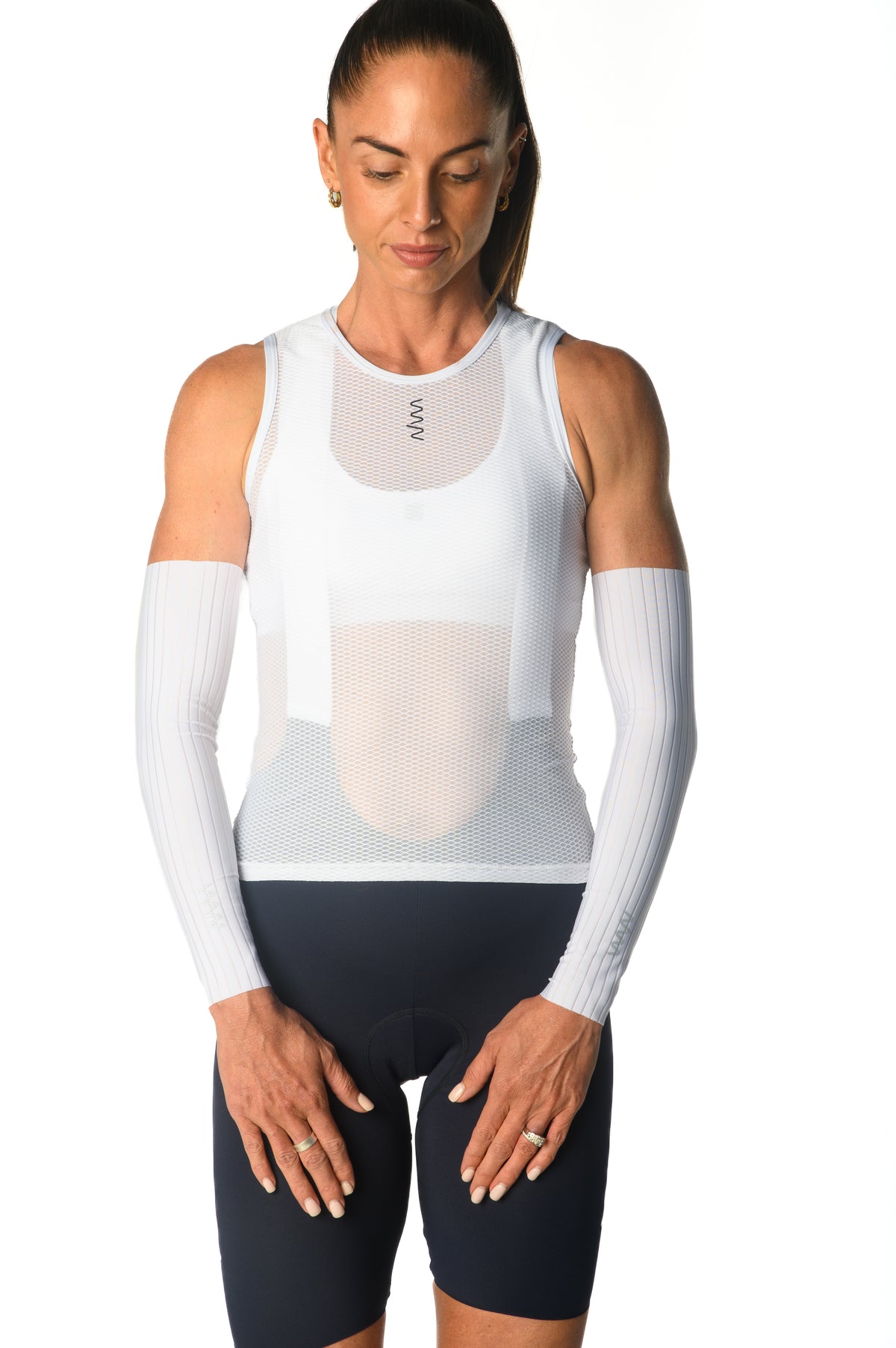 Unisex Aero Sun Sleeves - White