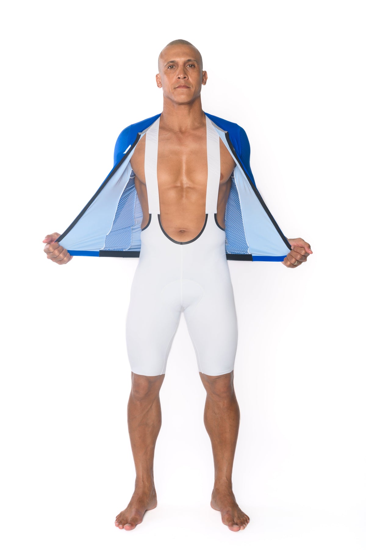 Men's LUCEO Hex Racer Cycling Jersey - Ultramarine