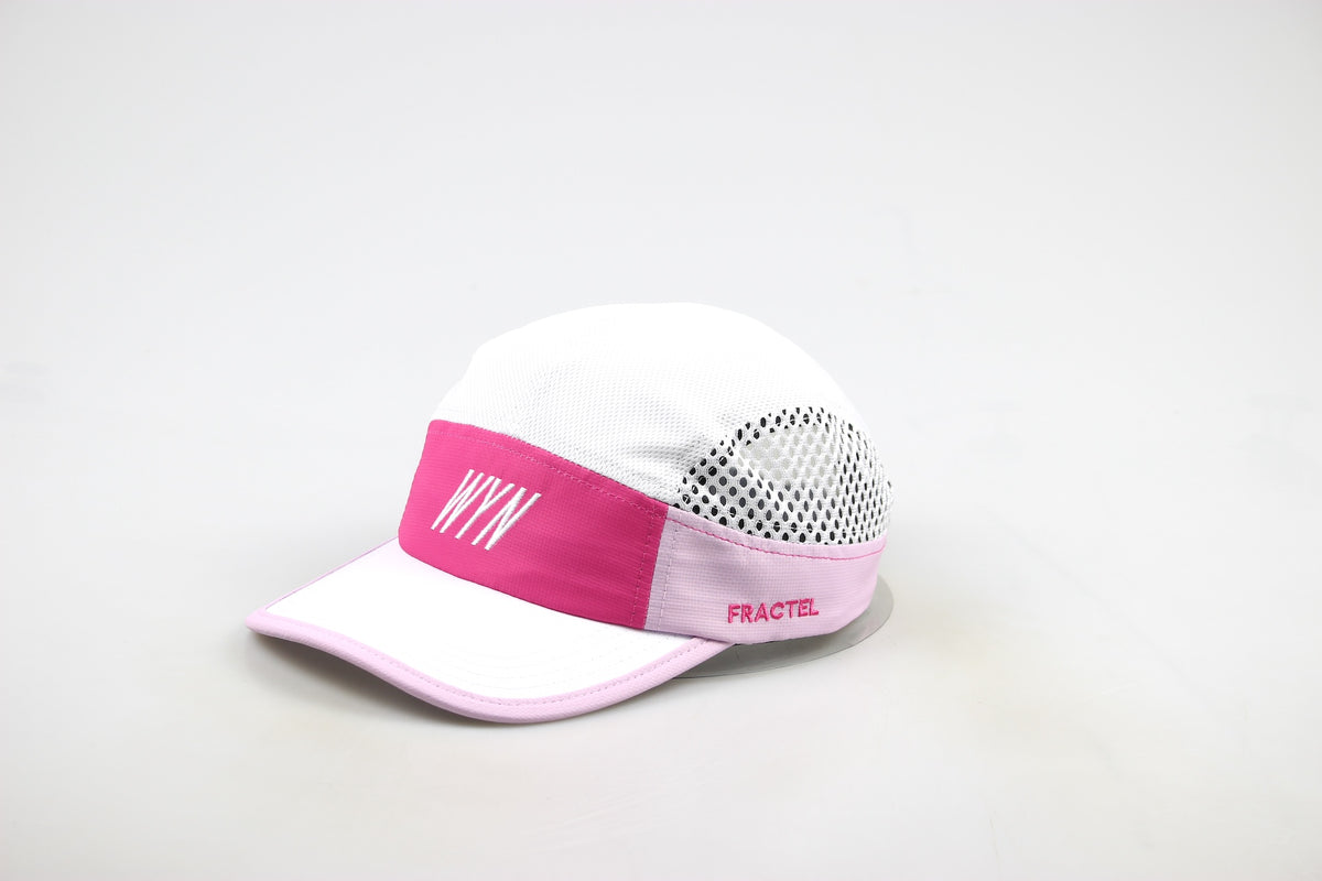 WYN x Fractel LTD Cap - Pink/White