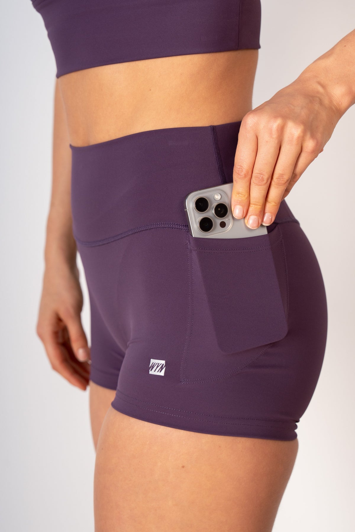 Women's Stride Seamless Front 2" Shorts - Plum