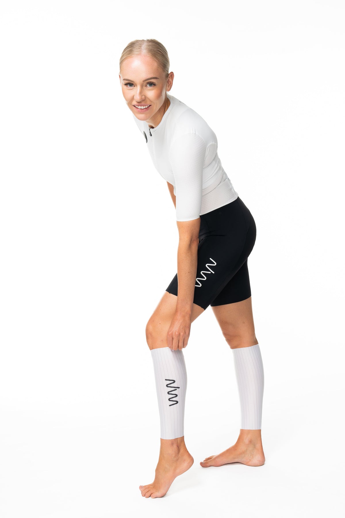 Hi Velocity Calf Sleeves - White